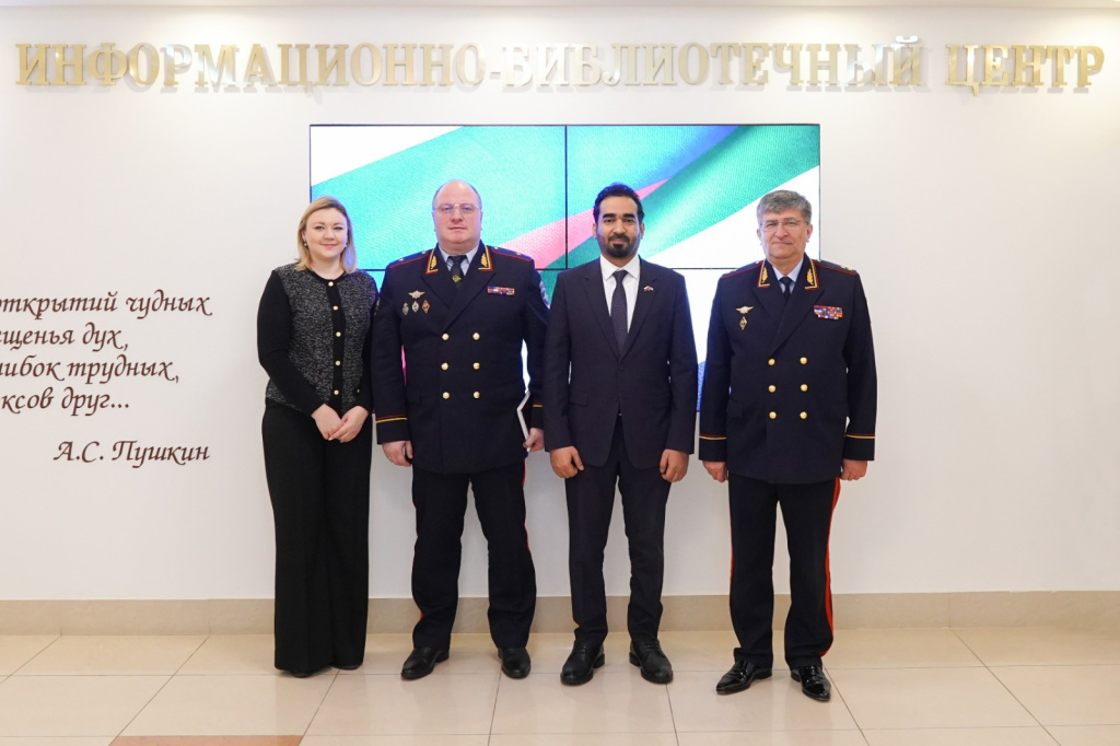 Университет посетил представитель МВД ОАЭ Ибрагим Аль Балуши, аккредитованный при Посольстве Объединенных Арабских Эмиратов в Российской Федерации